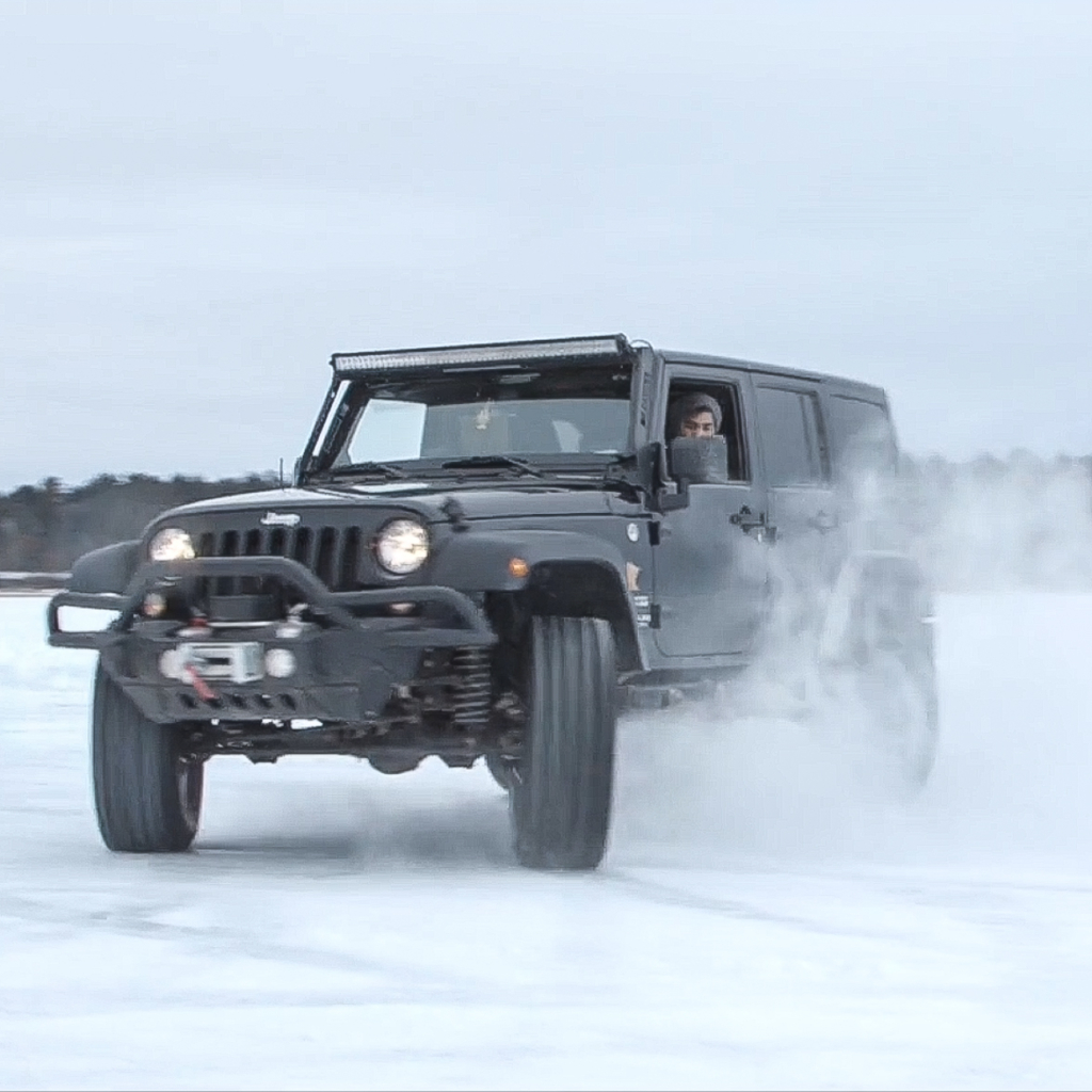 Ice Drifting - JEEP